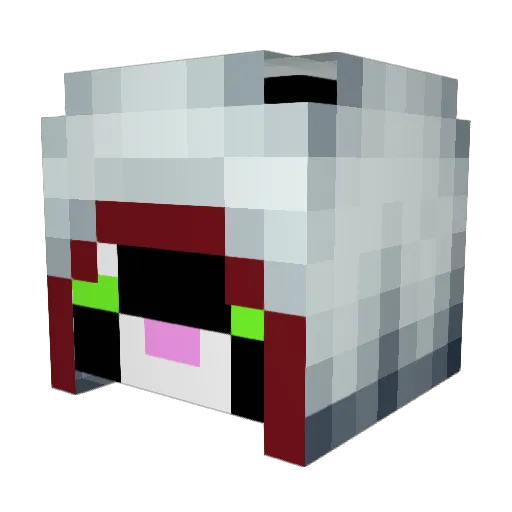 edstar88 Minecraft avatar head, 3D render