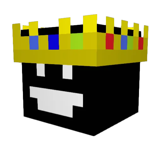 eduard_246 Minecraft avatar head, 3D render