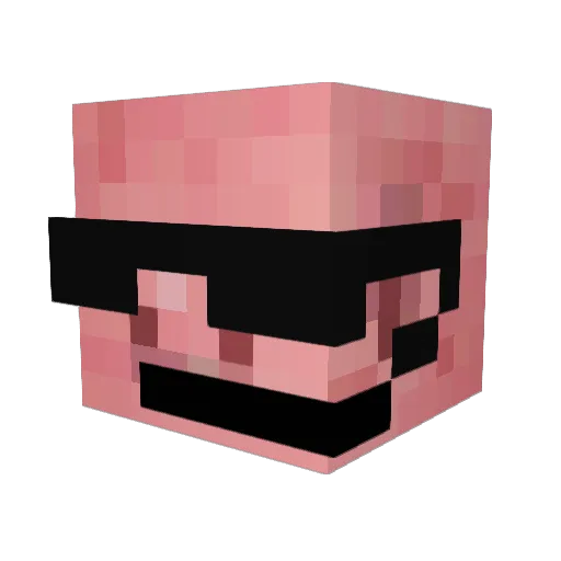 eduardobehr Minecraft avatar head, 3D render