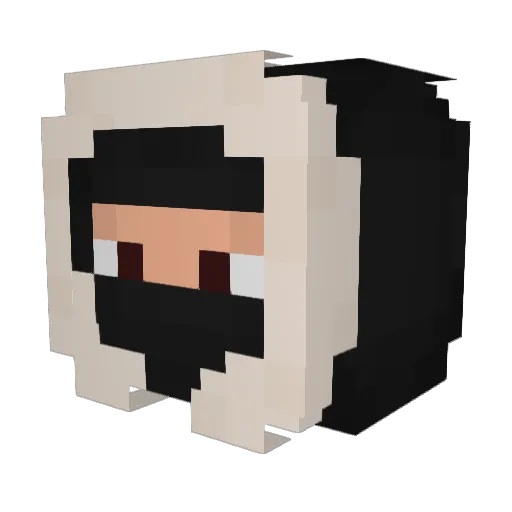 eduardoexmu Minecraft avatar head, 3D render