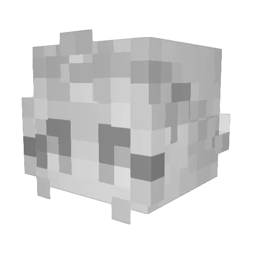 edutsu Minecraft avatar head, 3D render