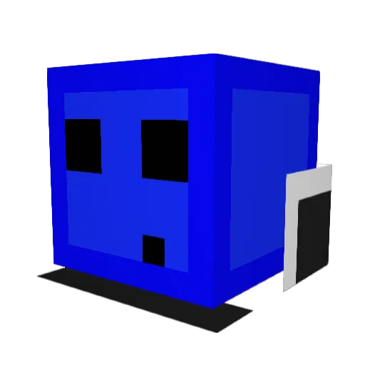 edward601106 Minecraft avatar head, 3D render
