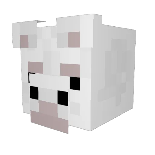 edward9155 Minecraft avatar head, 3D render