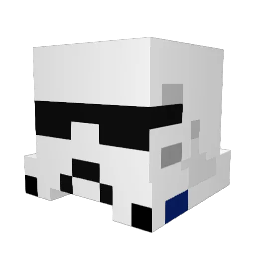 edwin4362 Minecraft avatar head, 3D render