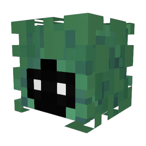 eeR4Y Minecraft avatar head, 3D render