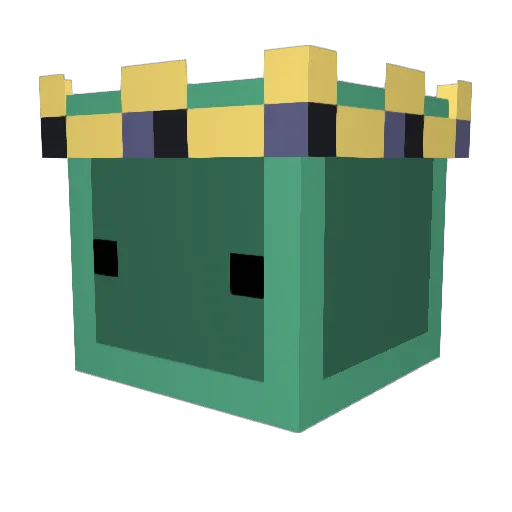 eebreezyy Minecraft avatar head, 3D render