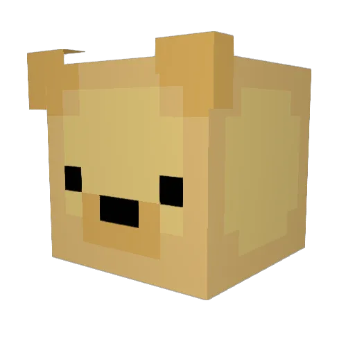eeeyy Minecraft avatar head, 3D render