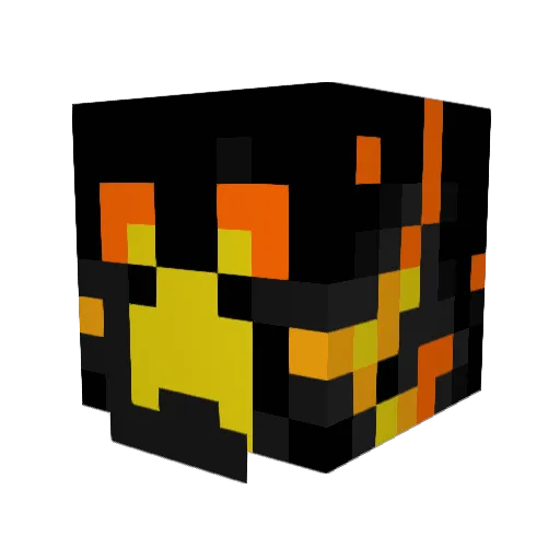 eekboy Minecraft avatar head, 3D render