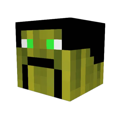 eekman68 Minecraft avatar head, 3D render