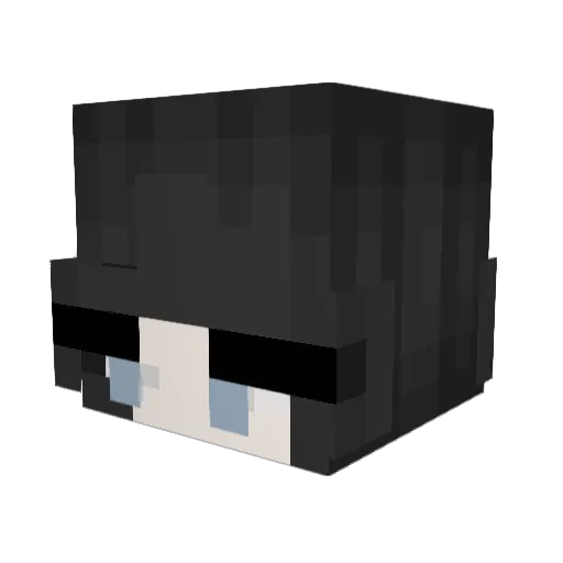 eelaida Minecraft avatar head, 3D render