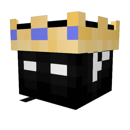 eelindalen Minecraft avatar head, 3D render