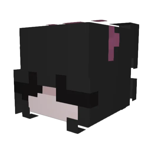 eelmy Minecraft avatar head, 3D render
