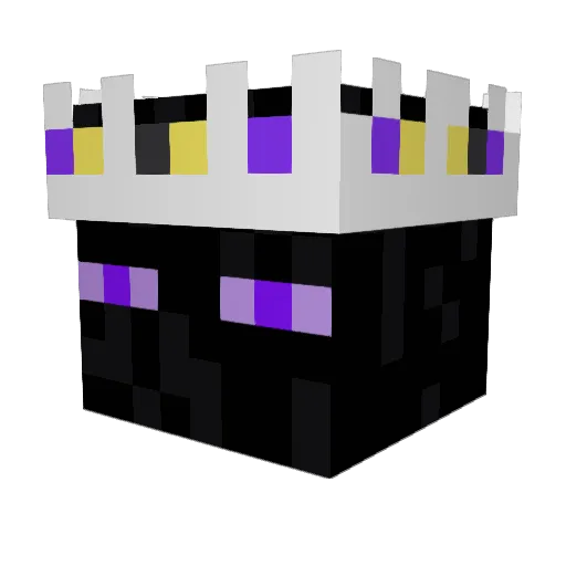 eels6 Minecraft avatar head, 3D render