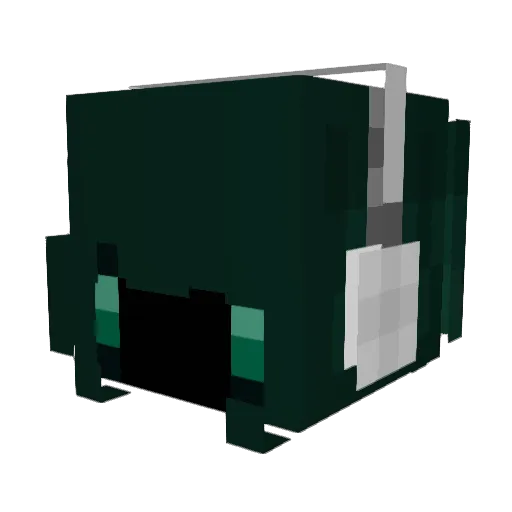 eelua Minecraft avatar head, 3D render