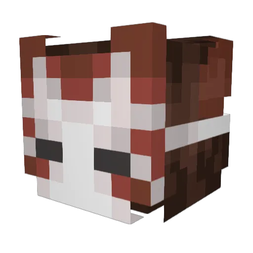 eelye Minecraft avatar head, 3D render