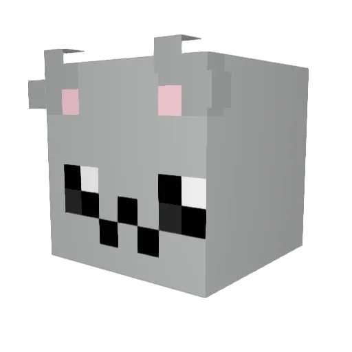 eemxx Minecraft avatar head, 3D render