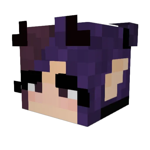 eentree Minecraft avatar head, 3D render