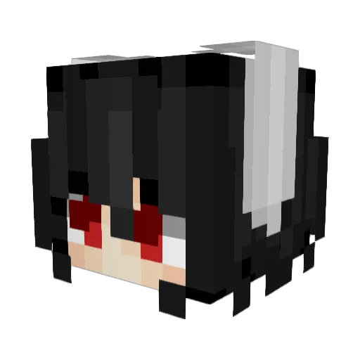 eerss Minecraft avatar head, 3D render