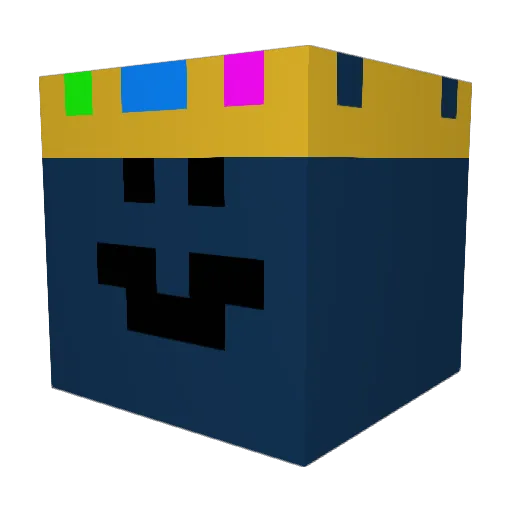 eesistersx Minecraft avatar head, 3D render