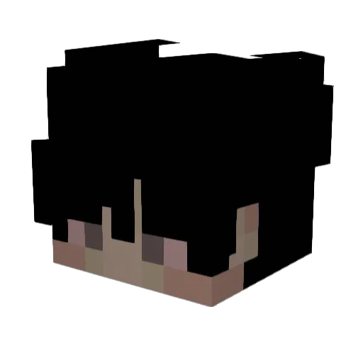 eetienne Minecraft avatar head, 3D render