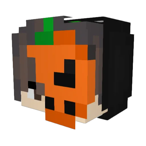 eeveeiscool Minecraft avatar head, 3D render