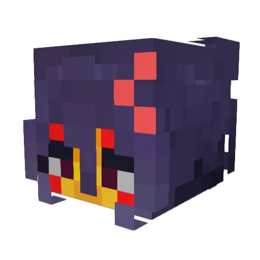eevy_k Minecraft avatar head, 3D render