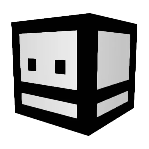 efarev Minecraft avatar head, 3D render