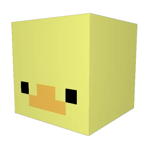 efdi123 Minecraft avatar head, 3D render