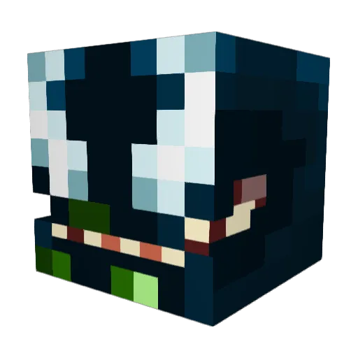 efepowerx3 Minecraft avatar head, 3D render