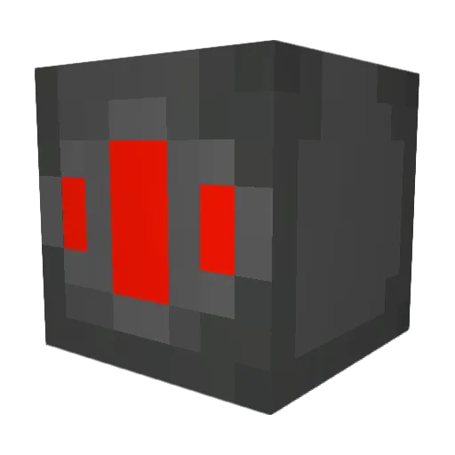 efflativ Minecraft avatar head, 3D render