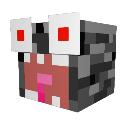 efmix21 Minecraft avatar head, 3D render