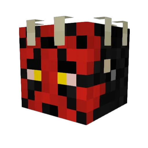 eftgrant Minecraft avatar head, 3D render