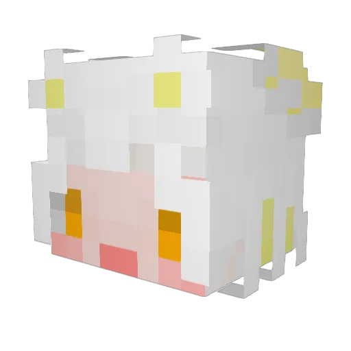 egg_mazzi Minecraft avatar head, 3D render