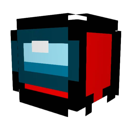 egg_salad_45 Minecraft avatar head, 3D render