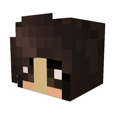 eggboyalex Minecraft avatar head, 3D render