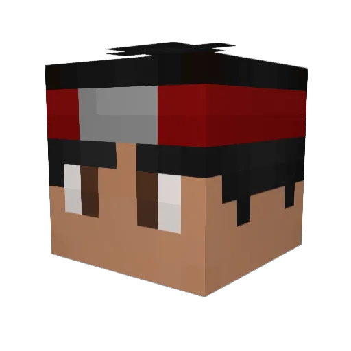 eggg444 Minecraft avatar head, 3D render