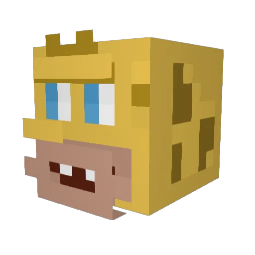 eggies81 Minecraft avatar head, 3D render