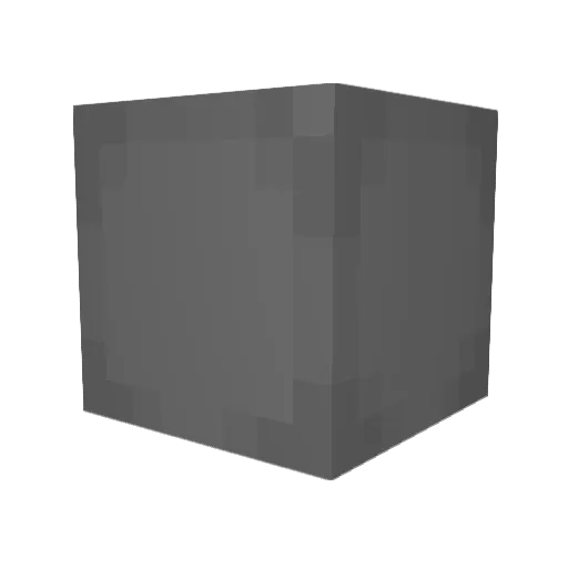 egginq Minecraft avatar head, 3D render
