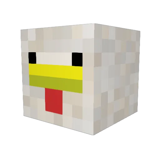 eggman204 Minecraft avatar head, 3D render
