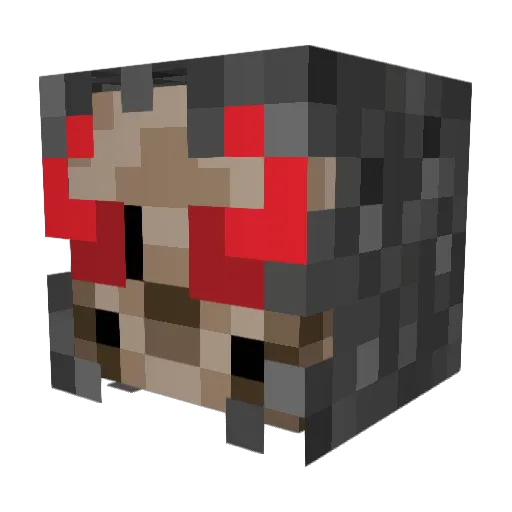 eggmaneatslegs Minecraft avatar head, 3D render
