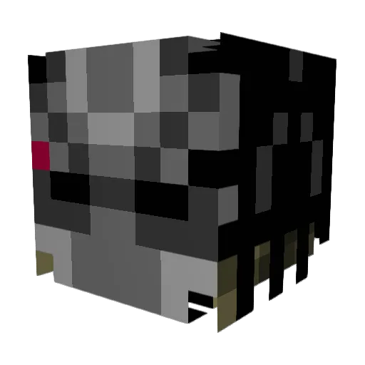eggmanx3 Minecraft avatar head, 3D render