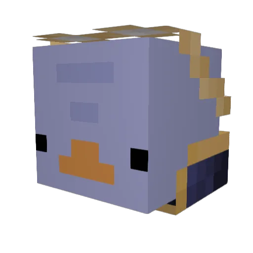 eggorgonn Minecraft avatar head, 3D render