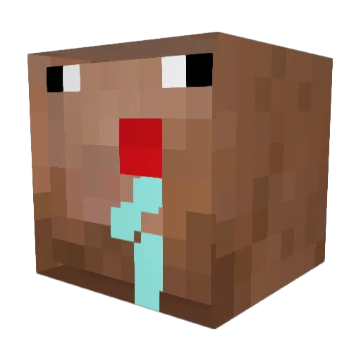 eggroll54 Minecraft avatar head, 3D render
