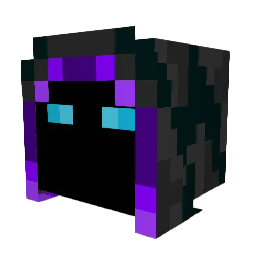 eggsacc Minecraft avatar head, 3D render