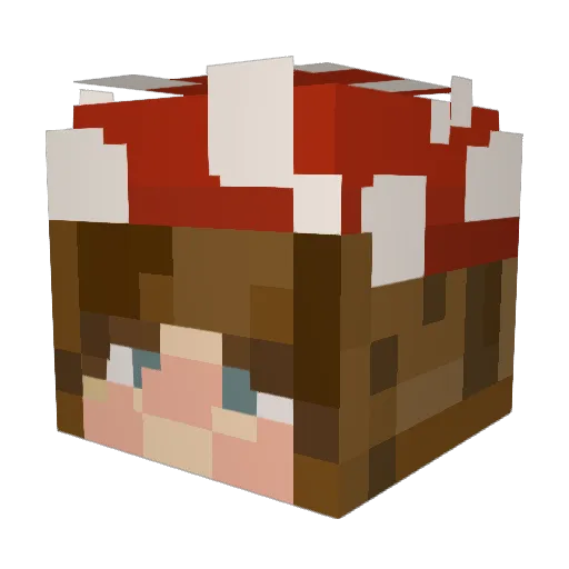 eggsalad98 Minecraft avatar head, 3D render