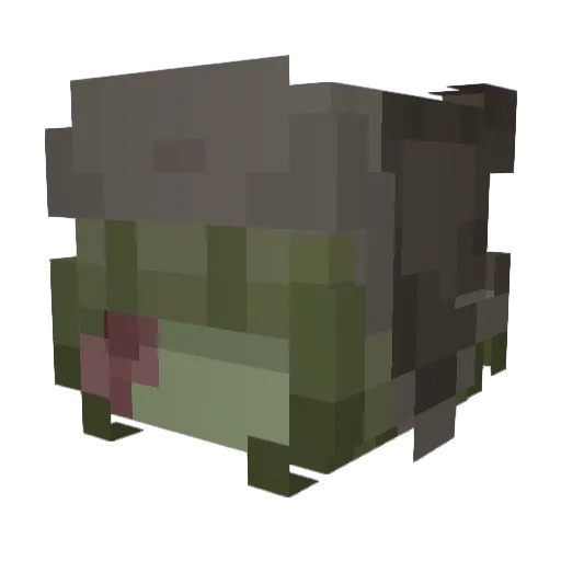 eggshells12 Minecraft avatar head, 3D render