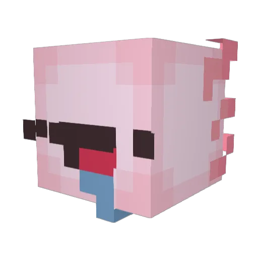 eggtartnoob Minecraft avatar head, 3D render