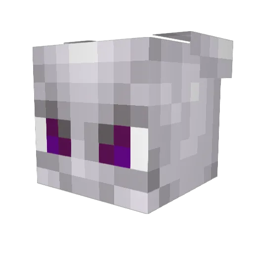 eggwrt Minecraft avatar head, 3D render