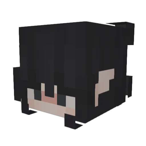 Minecraft-Avatar von egocentrjca: Kopf als 3D-Render