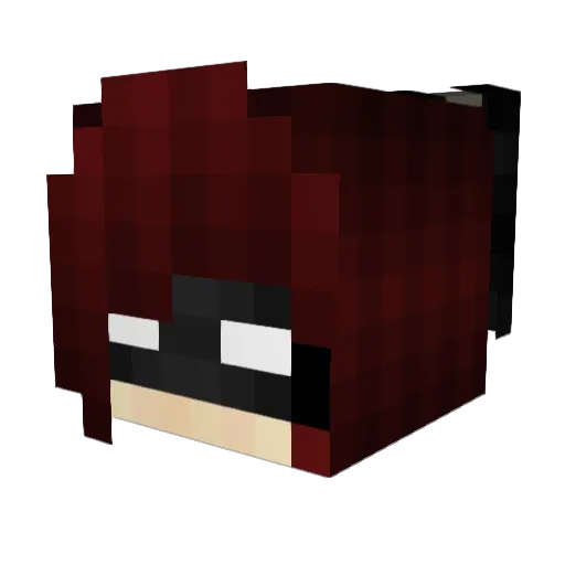 egoiy Minecraft avatar head, 3D render